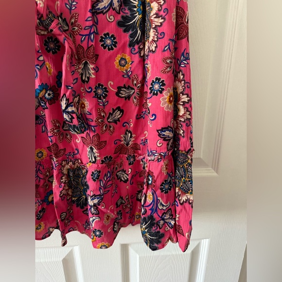 LOFT Plus Size 20 Floral Pink Dress 💕 NEW WITH TAGS - Picture 5 of 12